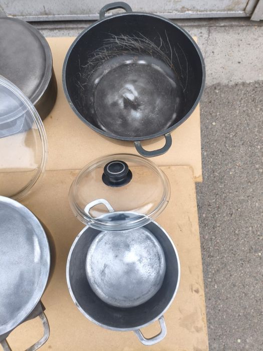 Казаны и утятница производства СССР