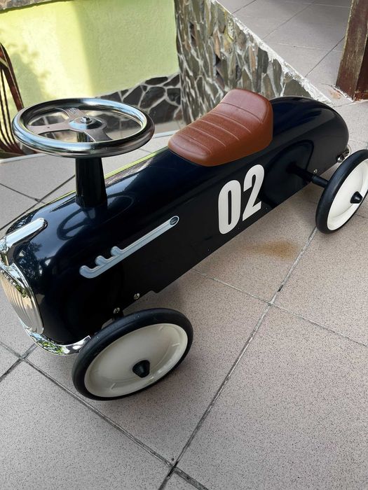 Mașinuță copii retro metalică, premium, tip Baghera, stare foarte bună