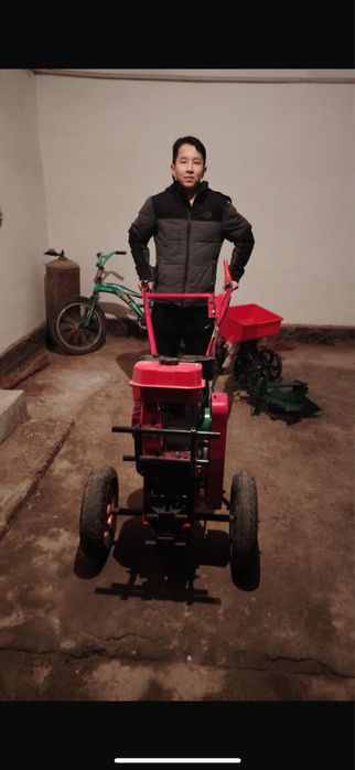 Мотоблок гусиничный