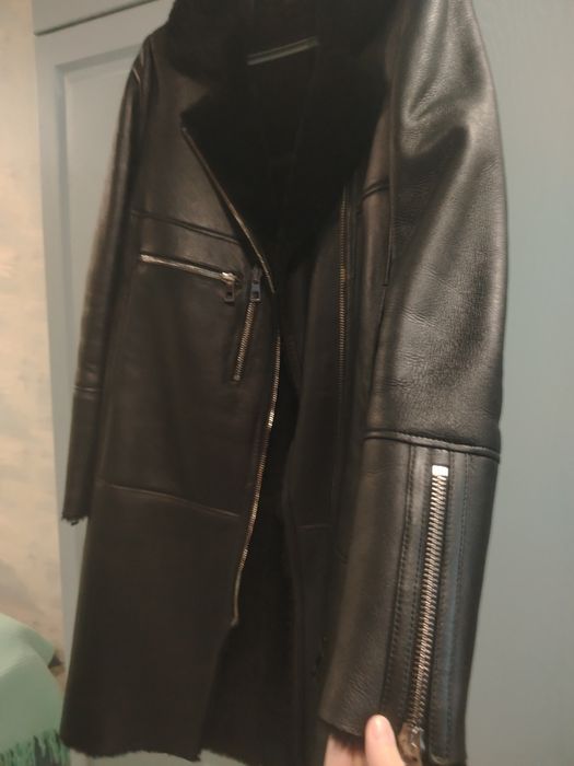 Дублёнка очень тёплая и модная