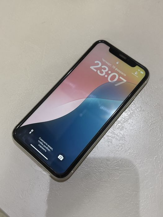 IPhone 11 128gb белый с коробкой