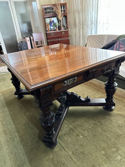 URGENT: Set Mobila Antica Autentica - Lux Art Nouveau lemn masiv