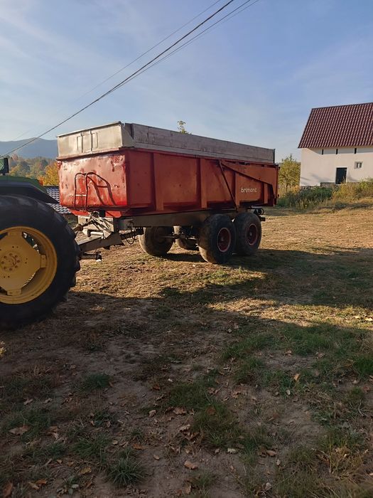 Remorcă agricolă basculantă Brimont 12t tone basculabila