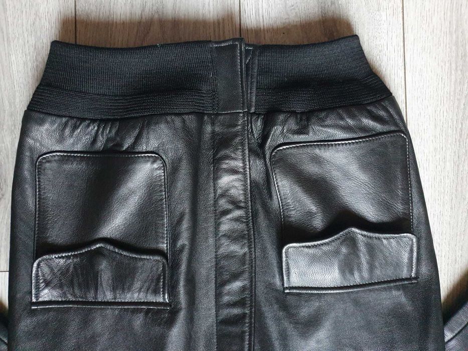 Geaca de piele bomber tip A-2 (Aviator) Made in USA - Marimea 36 (S)