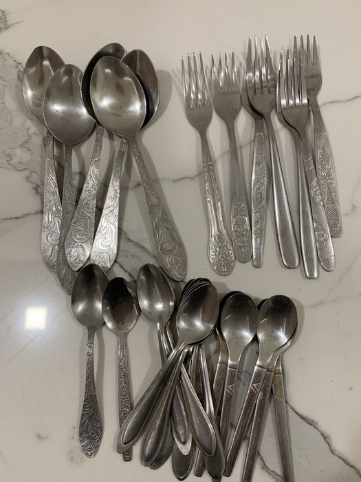 Вилки ложки советские,нержавейка