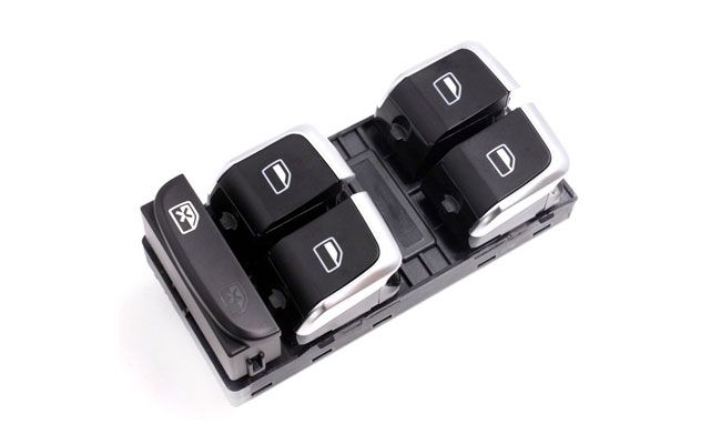 Set butoane cromata geamuri, oglinzi, portbagaj - Audi A4 B8, A5, Q5