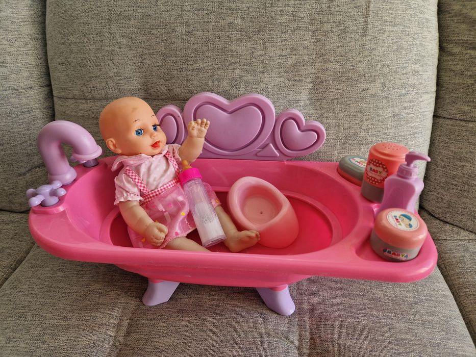 Вана за бебе кукла, бебе и аксесоари