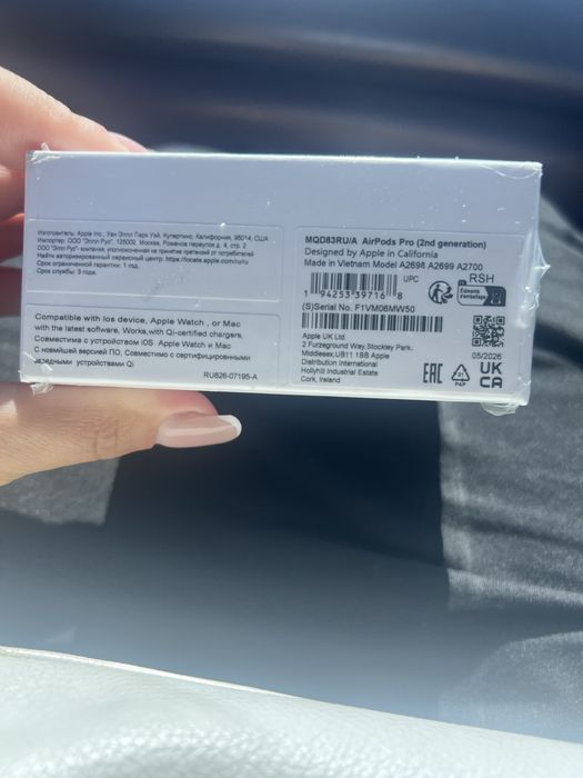 Airpods новые запечатанные