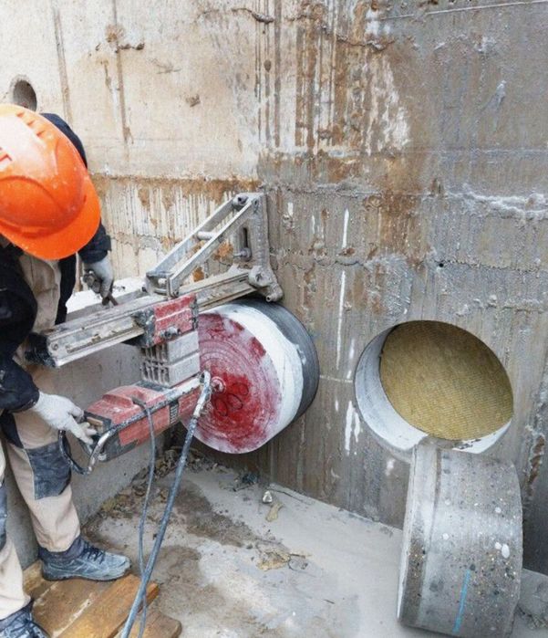 Алмазная резка, алмазная бурение. Аренда инструменты