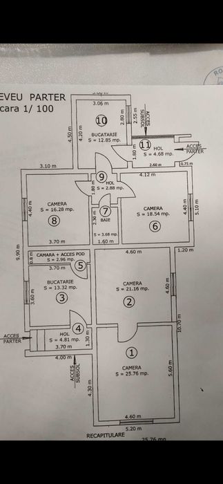 vanzare teren cu casa in terezian
