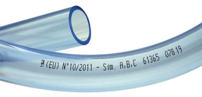 ФРЕНСКИ PVC шлаух (маркуч) за Храни, Течности, Въздух, Миещи препарати