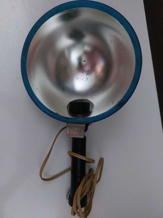 Синяя лампа рефлектор Минина