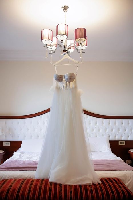 Rochie de mireasa creație Maya Rațiu