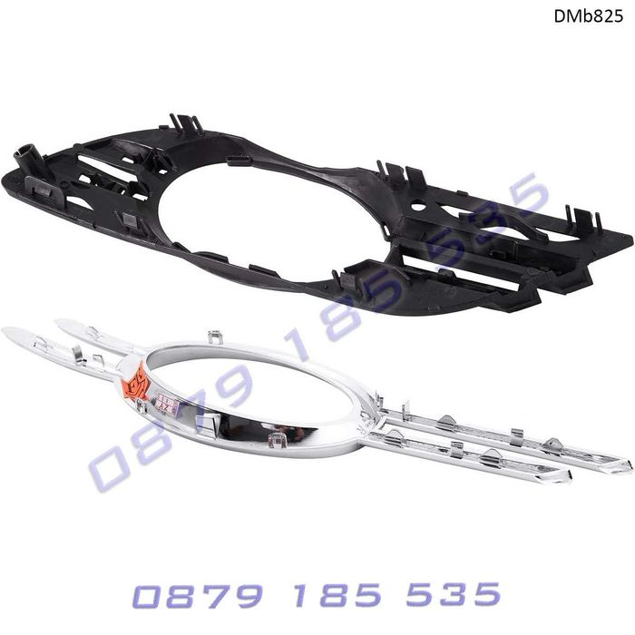 Решетки халогени хром лайсни Mercedes E W211 мерцедес предна броня