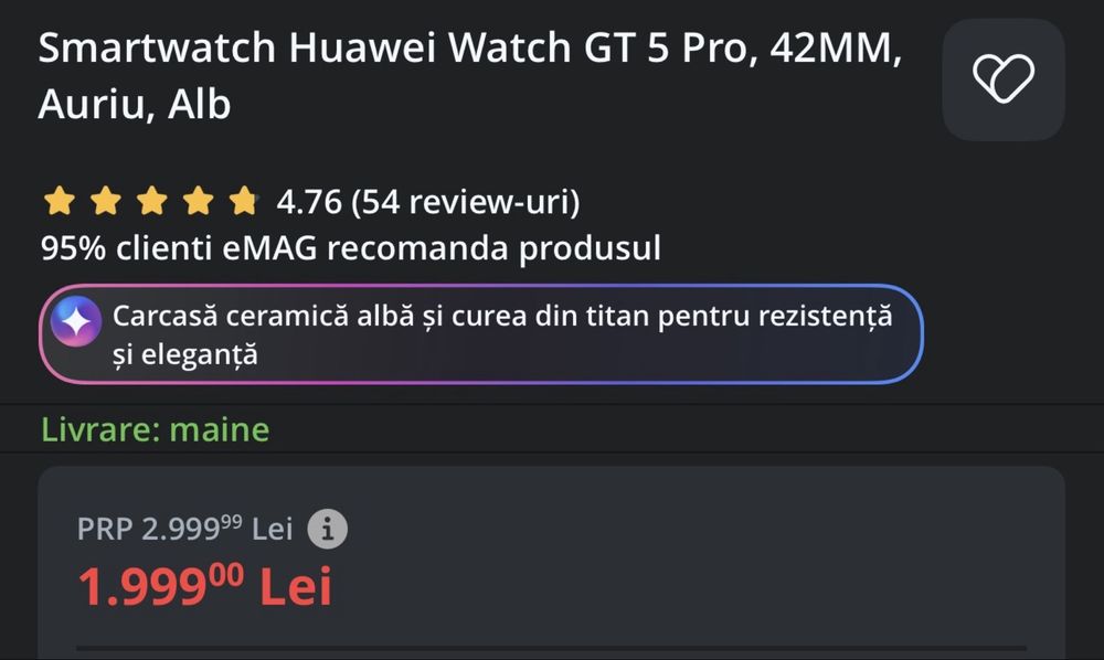 Smartwatch Huawei