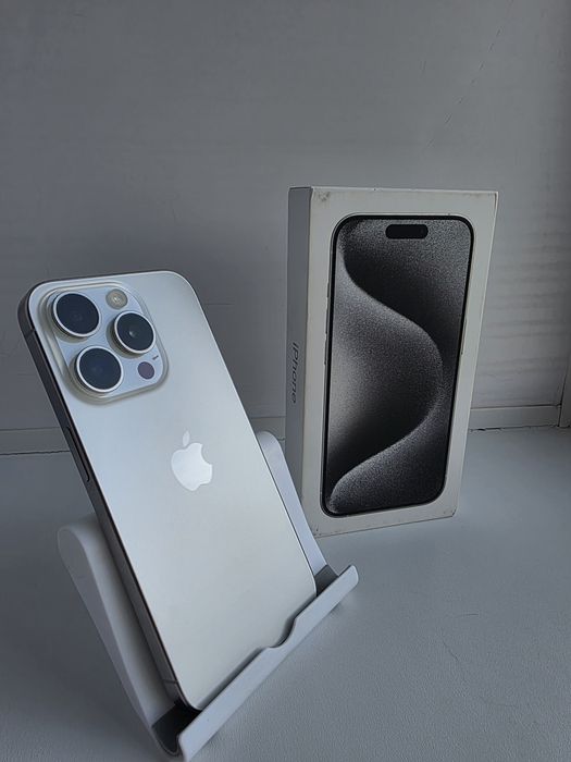 Продам apple iphone 15 pro 128gb White Titanium