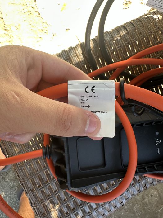 Cablu incarcare masina electrica la priza de 220V Opel Corsa Astra ETC (merge si pentru alte branduri)