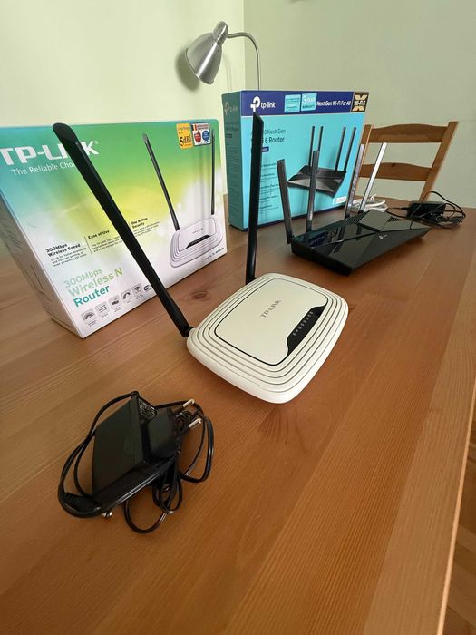 2 рутера в комплект TP Link (Archer AX1500 и TL-WR841N)