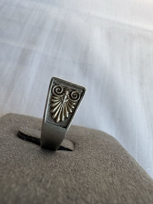 Inel barbatesc din argint