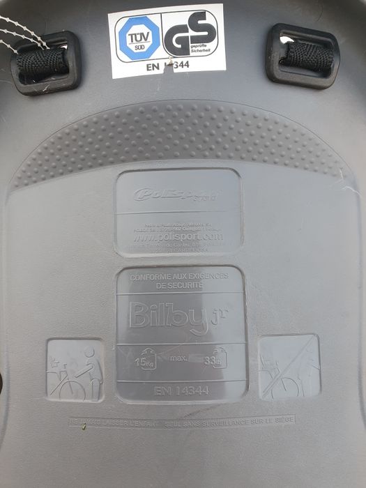 Scaun  bicicleta copii sarcină max 22 kg