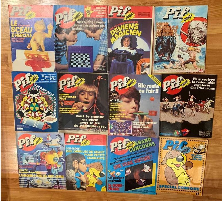 Reviste Pif Gadget. Diverse numere