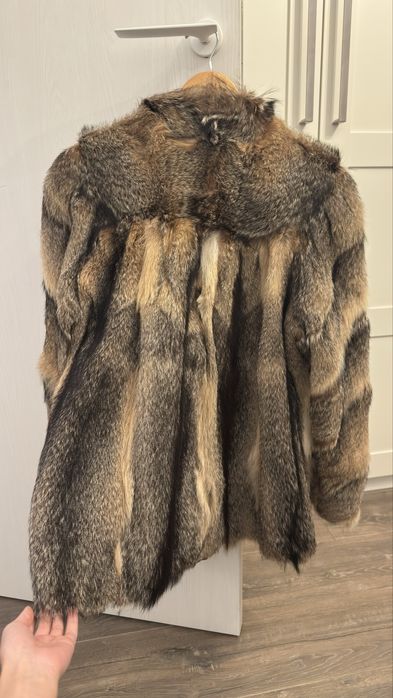 Haina de blana naturala vulpe