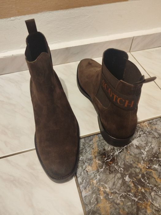SCOTCH & SODA топ клас боти тип "Челси" (CHELSEA BOOTS),номер 44