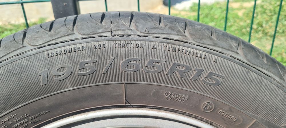 Set 4 jante 195 65 15