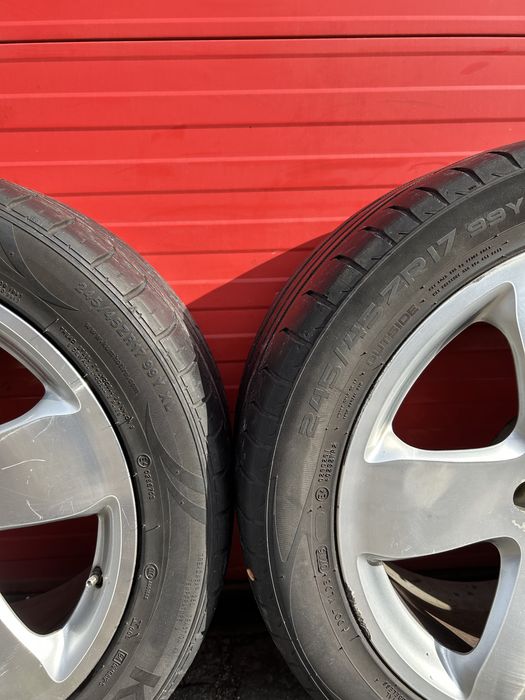 Оригинални джанти Мерцедес Е Mercedes E class 17 цола  гуми 245 45 17