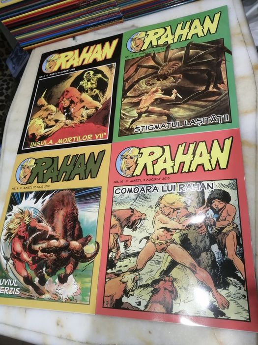 Colecția Completă Rahan de la editura Adevăru preț 750 lei