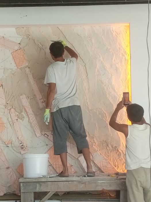 Декор каменная скала