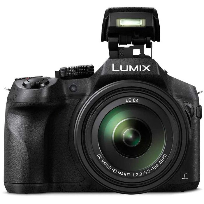 Aparat foto digital Panasonic Lumix DMC-FZ300, Senzor BSI MOS, 12.1MP, 4K, Negru,sigilat