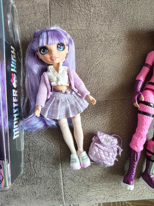 Кукла монстър хай, рейнбол, черния котарак, калинката и много други
