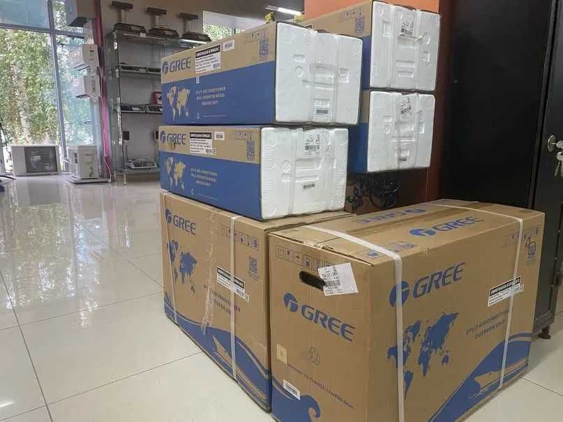 Кондиционер GREE 12 доставка установка оптовая цена Рассрочка