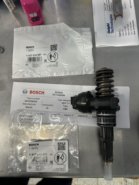 Рециклирани помпа дюзи Bosch:AUDI/SEAT/VW/SKODA/120+++