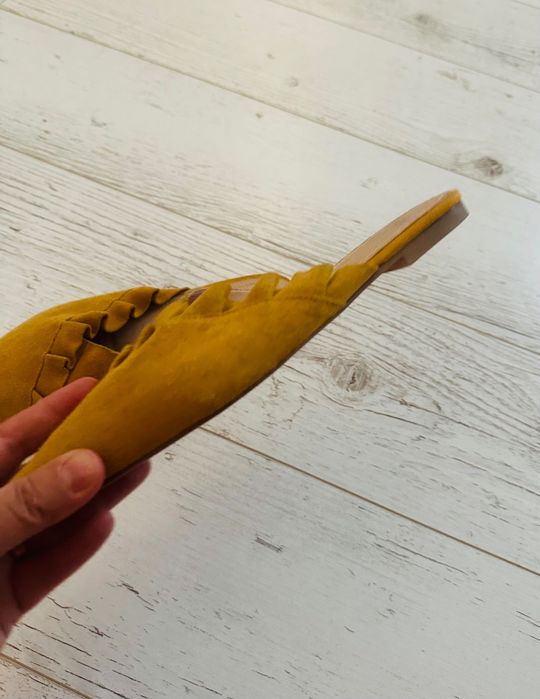 Saboti Zara, galbeni, 37