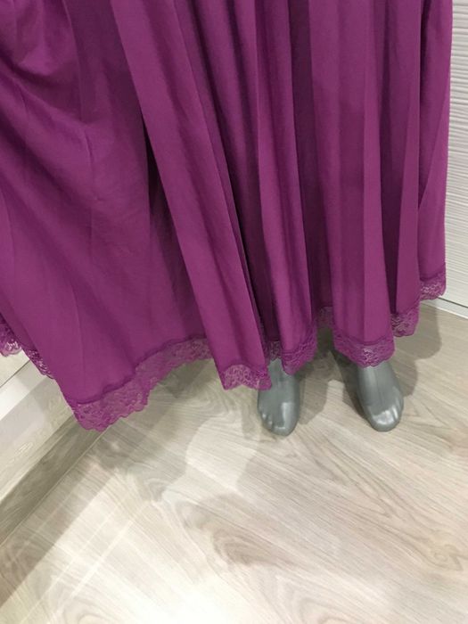 ZARA дълга рокля плисе S