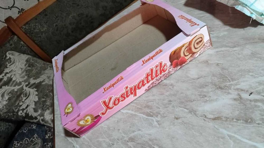 Пишириклар учун каробка