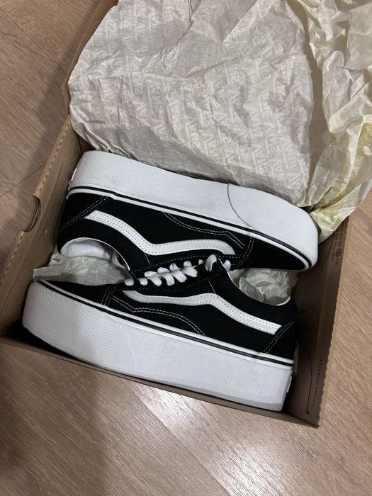 Keды vans old skool platform