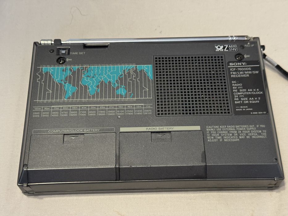 Radio Sony ICF-7600DS