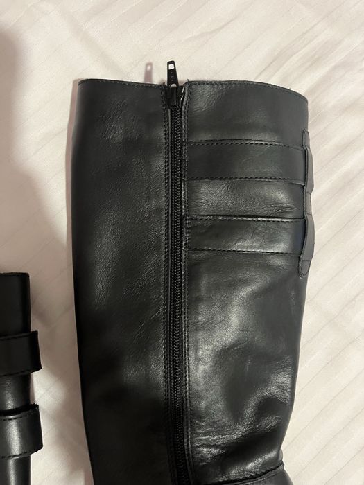 Cizme piele naturala si imblanite + CADOU