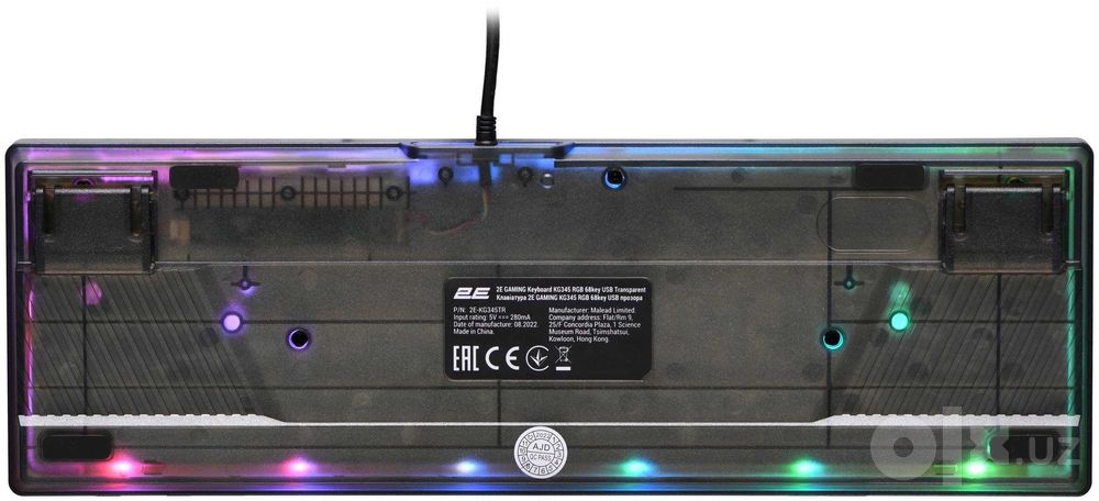Клавиатура 2E GAMING KG345 RGB  USB