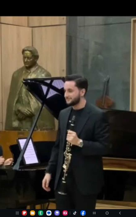 Clarinet, Saxophone, Pian, lecții