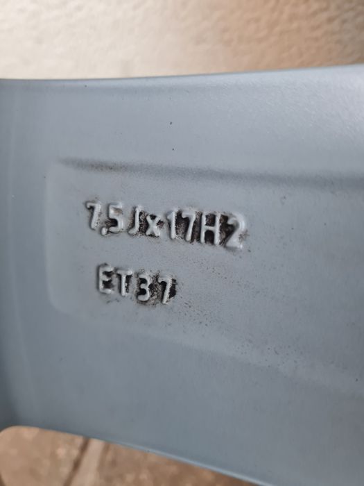Оригинални джанти за АУДИ AUDI VW SEAT SKODA R17 5x112 ET37 7.5J