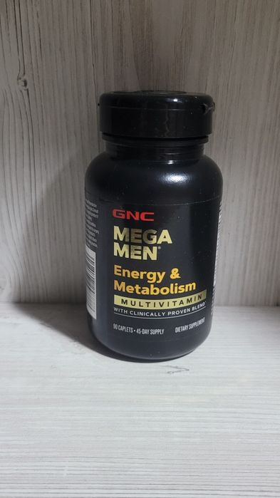 Мультивитамины GNC Mega Men Energy & Metabolism