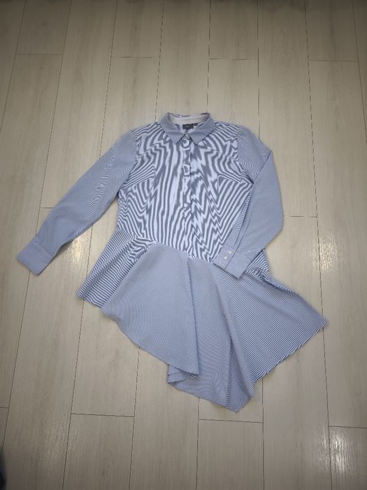 Рубашка с необычным кроем