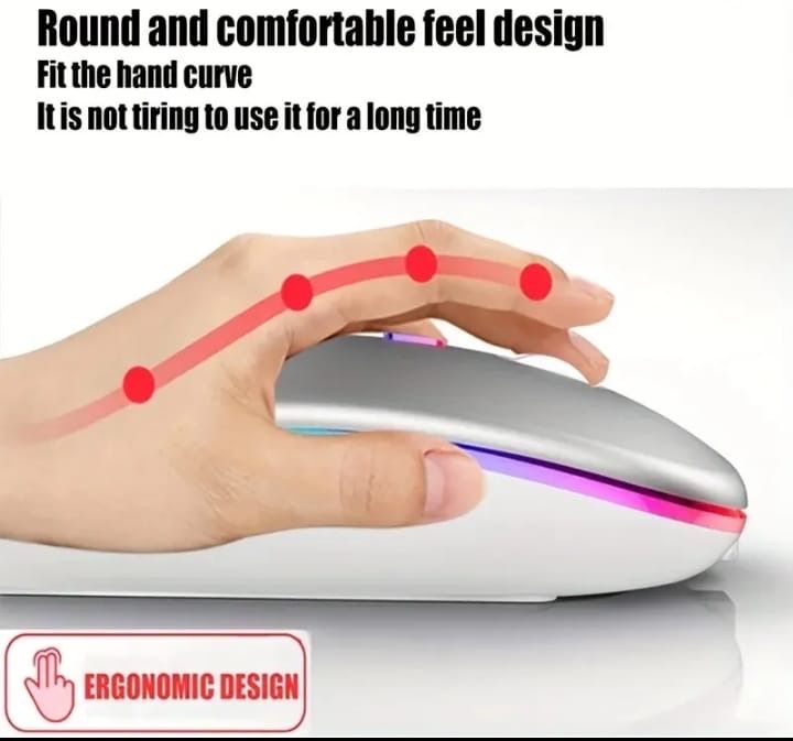 Set pad wireless telefon fast charger 100W + mouse reincarcabil - UK