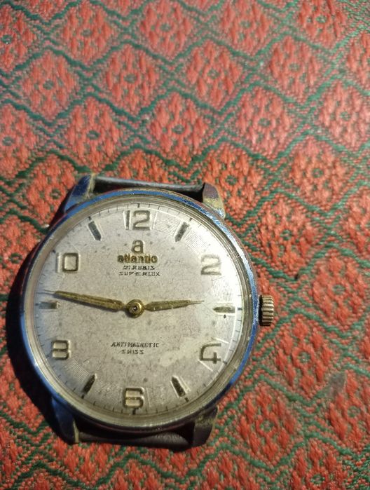 Ceas Atlantic Worldmaster Superlux, 21 rubine