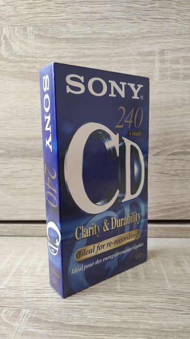 Caseta Video VHS - Sony 240 - sigilata
