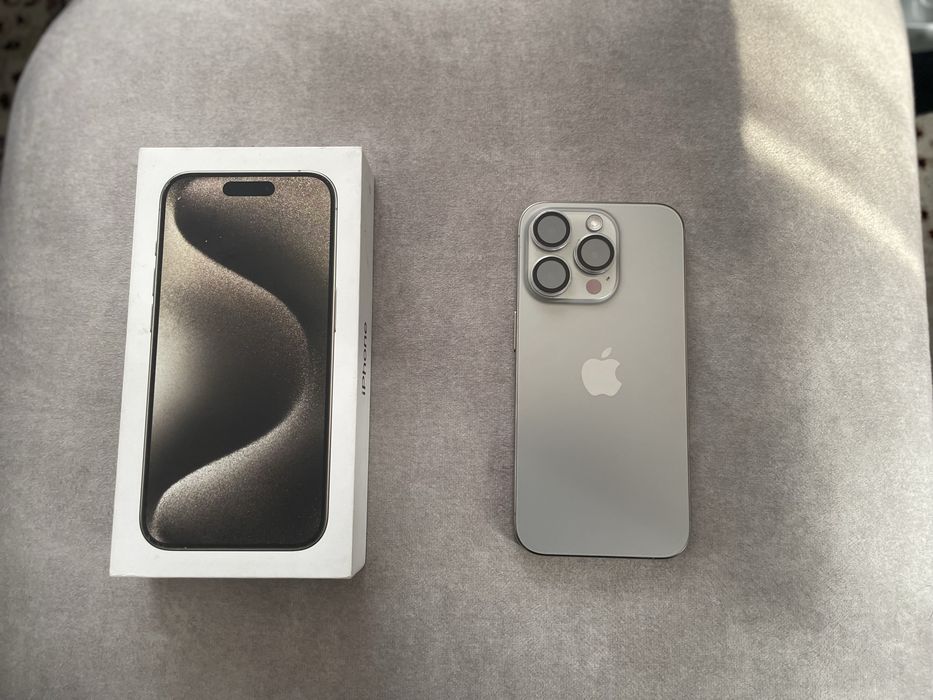 Iphone 15 pro с каробкой
